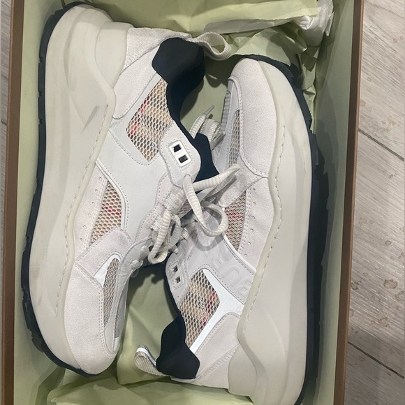 Burberry check mesh low-top sneakers (Woman’s) - Picture 9 of 9